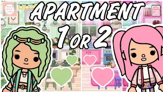 APARTMENT 1 💚 OR APARTMENT 2 💗 🤔🤩 TOCA LIFE WORLD 🌎