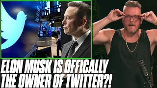 Pat McAfee Reacts LIVE To Elon Musk Officially Buying Twitter