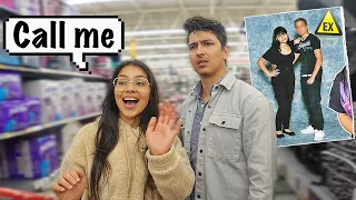 Flirting With My Ex In Public In Front Of My Boyfriend! **I Gave Him My Number**