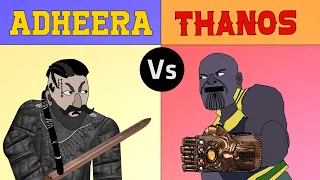 Adheera vs Thanos | adheera kgf vs thanos avengers | Jags animation