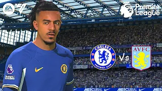 FC 24 | CHELSEA VS ASTON VILLA |  PREMIER LEAGUE MATCH 2023/24  [ 4K HDR ]