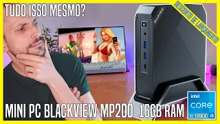 Review Mini PC Blackview MP200 Intel Core i5 11400H 16gb RAM DDR4 bom pra games e rodando até GTA5