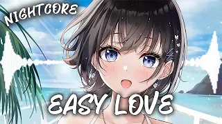 Nightcore ↬ Easy Love 「 Lyrics | NV 」