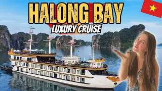 Best LUXURY CRUISE in VIETNAM 🇻🇳 HALONG BAY is INSANE (worth it?)