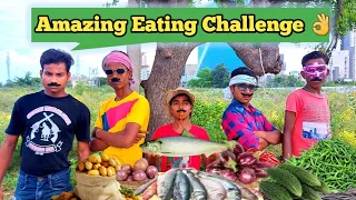 Amazing Eating Challenging Comedy Video,Try To Not Laugh Challenge Episode118By Funny Munjat