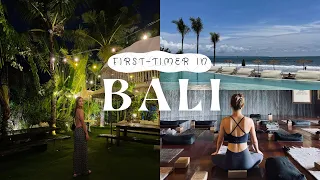 FIRST TIME IN BALI Vlog- Beach club, bachelorette party, what I ate and where I went 🏝️