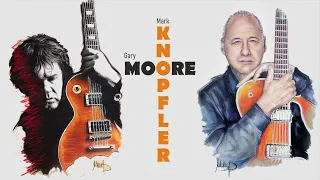 Let It Be (Ferry Aid 1987) | Gary Moore & Mark Knopfler Solos