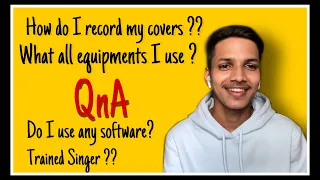 How do I record my covers ? | QnA