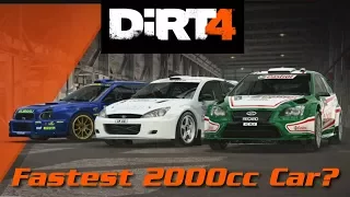 DiRT 4 - Power Stages: What's the Fastest 2000cc Car? [Episode 9]