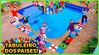 TABULEIRO GIGANTE DOS PAÍSES!! ( NOVO MINIGAME ) [ REZENDE EVIL ]