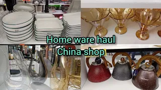 New* China Shop Homeware Haul| Home Decorating Ideas|Kitchenware| Design Your Home| China Mall style