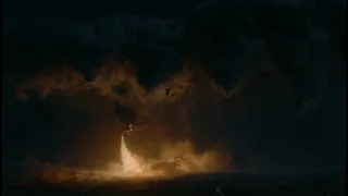 Daenerys Defends Winterfell with her dragons  GOT 8x03 (1080p)