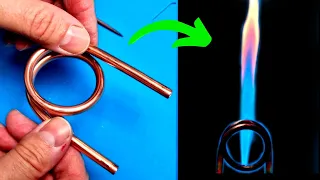 How to Make Turbo Alcohol Stove from Copper Tube  Amazing  DIY