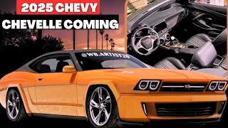 NEW 2025 Chevy Chevelle ss release date - New Information !