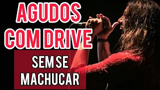 COMO CANTAR AGUDOS COM DRIVE | VOZ RASGADA NO AGUDO (SNARL PHASER SEM FORÇAR A GARGANTA)