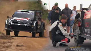 WRC Rally Portugal 2024⚠️ SHAKEDOWN + Change tyre