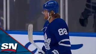 William Nylander Fires Home Off-Balance Slapshot Goal In Dying Seconds Of Period