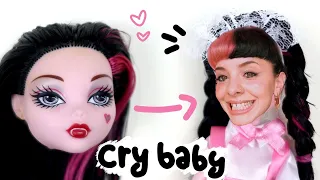 RECRIANDO BONECA - TRANSFORMEI ELA NA MELANIE MARTINEZ!