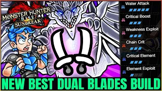 New Best Dual Blades Build - All 5 Elements & INSANE Damage & More - Monster Hunter Rise Sunbreak!