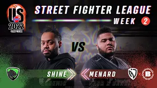 Shine (Cody) vs. MenaRD (Luke) - FT2 - Street Fighter League Pro-US 2022 Week 2