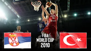 Serbia 🇷🇸 v Turkey 🇹🇷 | SEMI-FINAL | Classic Full Games - FIBA World Cup 2010