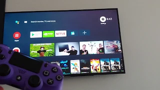 Connect PS4 controller to Nvidia Shield tv