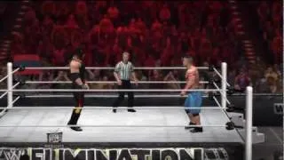 WWE Elimination Chamber 2012 - John Cena vs Kane - Ambulance Match