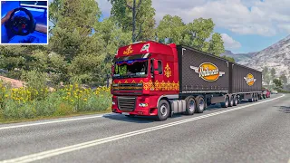 MEGA Transports | 230Ton | Euro truck simulator 2 | DAF truck with Heavy cargo