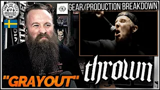 ROADIE REACTIONS | Thrown - "Grayout" [FIRST TIME EVER LISTENING]