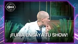 Furia ensaya su show al ritmo de "Todos me miran" 🪩 - Gran Hermano