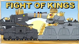 "Battle of the Iron Kings" Cartoons about tanks