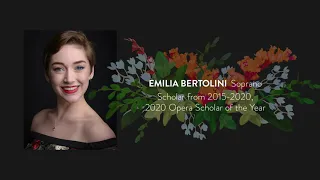 Emilia Bertolini singing Nun Eilt Herbei from Merry wives of Windsor by Nicolai