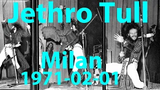 Jethro Tull live audio 1971-02-01 Milano