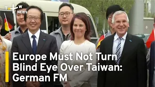 Europe Must Not Turn Blind Eye Over Taiwan: German FM | TaiwanPlus News