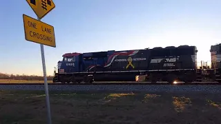 Norfolk Southern - 6920 Honoring Our Veterans - Pacing from Griffin, Georgia South