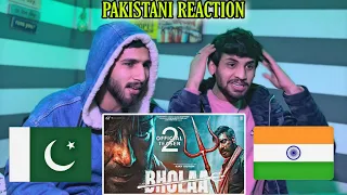 Pakistani Reaction , To Bholaa Official Teaser 2 | Bholaa In 3D | Ajay Devgn | Tabu