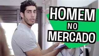 Homem no Mercado - DESCONFINADOS