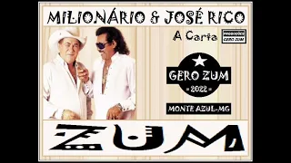 Milionário & José Rico - A Carta ( Vol. 26 ) Gero_Zum...