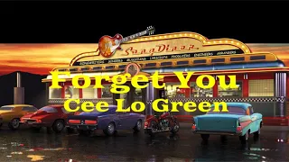 Forget You - Cee Lo Green | Lyrics Video (Clean Version)