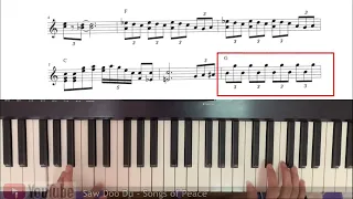 Blues Piano Part(4)/ David Bennett Cohen/ Saw Doo Du-Songs of Peace