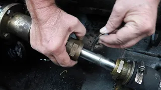 Repacking a Packing Gland/Stuffing box with a Rope Seal on an Inboard Boat