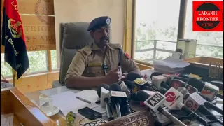# Press Conference by SSP Kargil regarding the incident at Zojila with local Taxi driver#