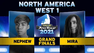 Nephew (Kolin) vs. Mira (Laura) - Grand Final - Capcom Pro Tour 2021 North America/Canada West 1