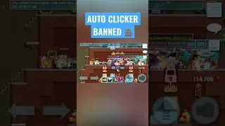 Auto Clicker BANNED (Growtopia)