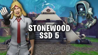 Stonewood Storm Shield Defense 5 BUILD + GAMEPLAY | Fortnite Save the World | TeamVASH