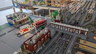 Aus der Not heraus: Am Reiterstellwerk und am alten Bahnhof weiter! • BRICK WORLD LEGO® UPDATE (305)