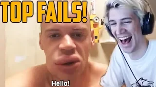 xQc Reacts to Top 100 Fails of the Year (2019) | FailArmy | xQcOW