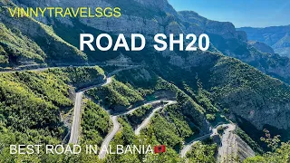 Best Motorcycle Roads: SH20 (Albania)