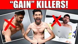 9 WORST Muscle Building Mistakes Men Make! (STOP KILLING YOUR GAINS)!