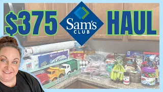 Big $375 Sam’s Club Haul! (Groceries for a family of 5)
